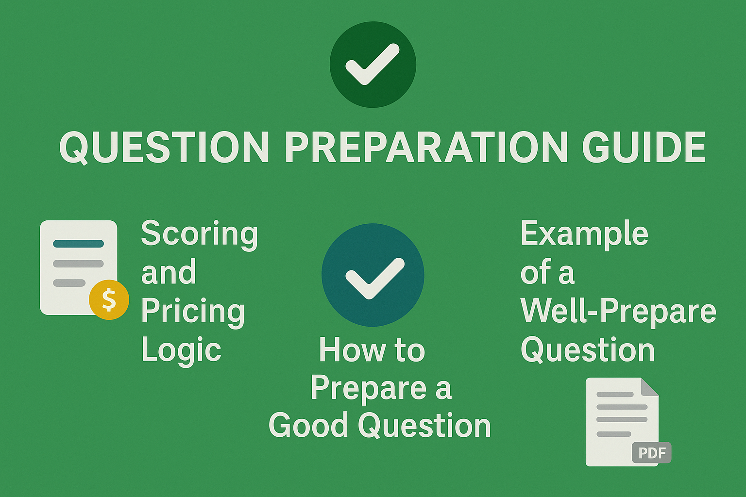 Question Preparation Guide