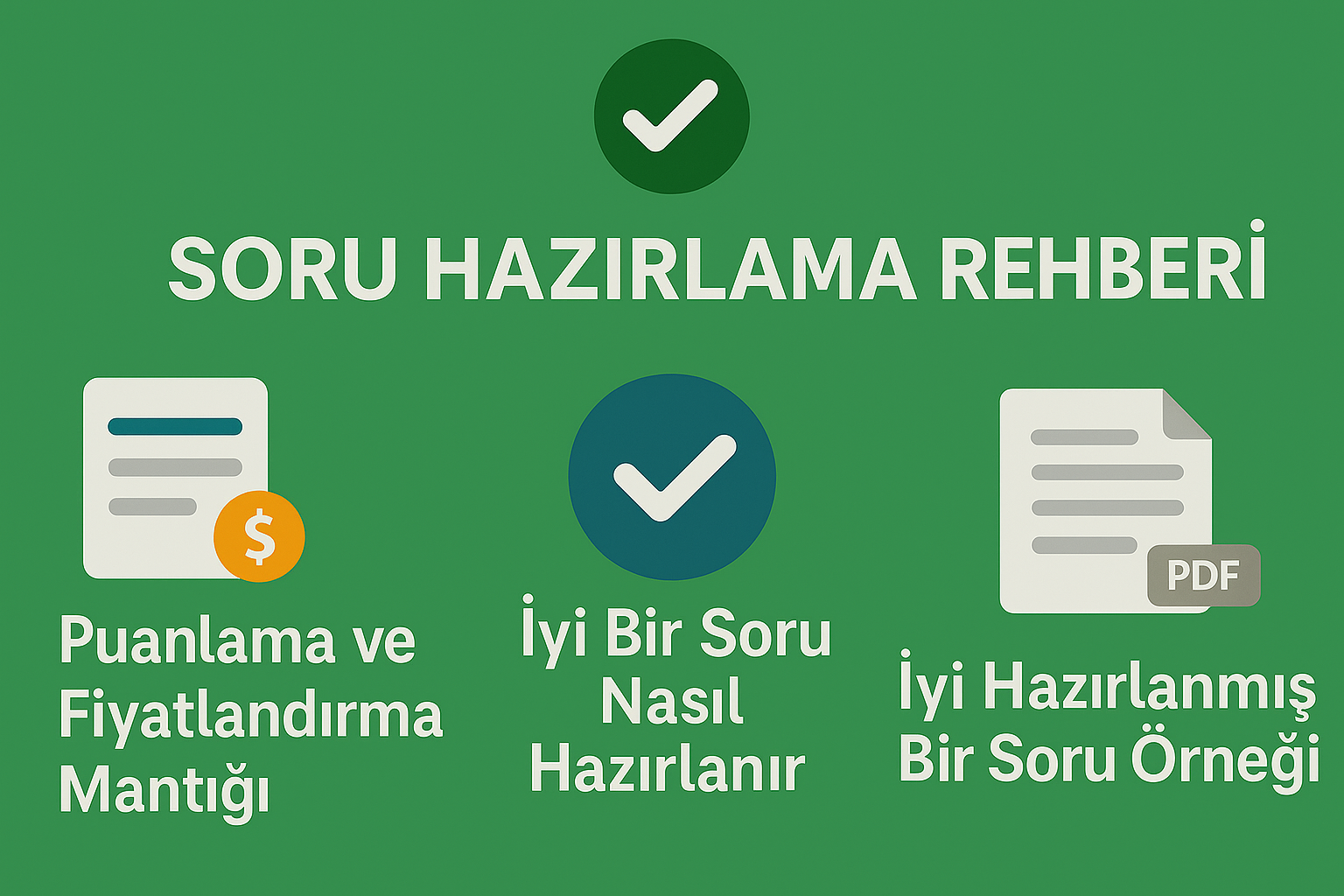 Soru Hazırlama Rehberi